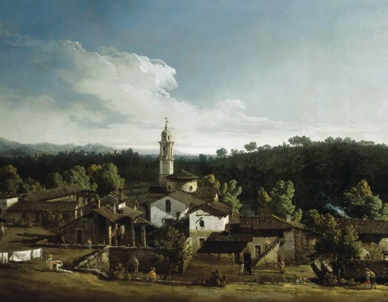 View of Rome with St. Peter's and Castel Sant' Angelo in the Distance, 1685 - Gaspare Vanvitelli - Gaspar van Wittel