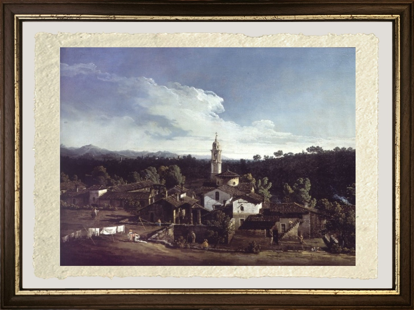 View of Rome with St. Peter's and Castel Sant' Angelo in the Distance, 1685 - Gaspare Vanvitelli - Gaspar van Wittel