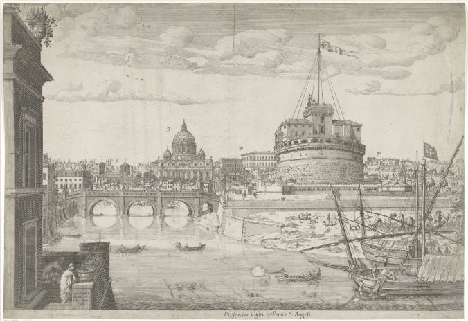 Vista di Roma - Lievin Cruyl