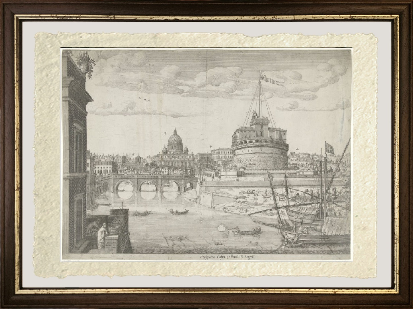Vista di Roma - Lievin Cruyl