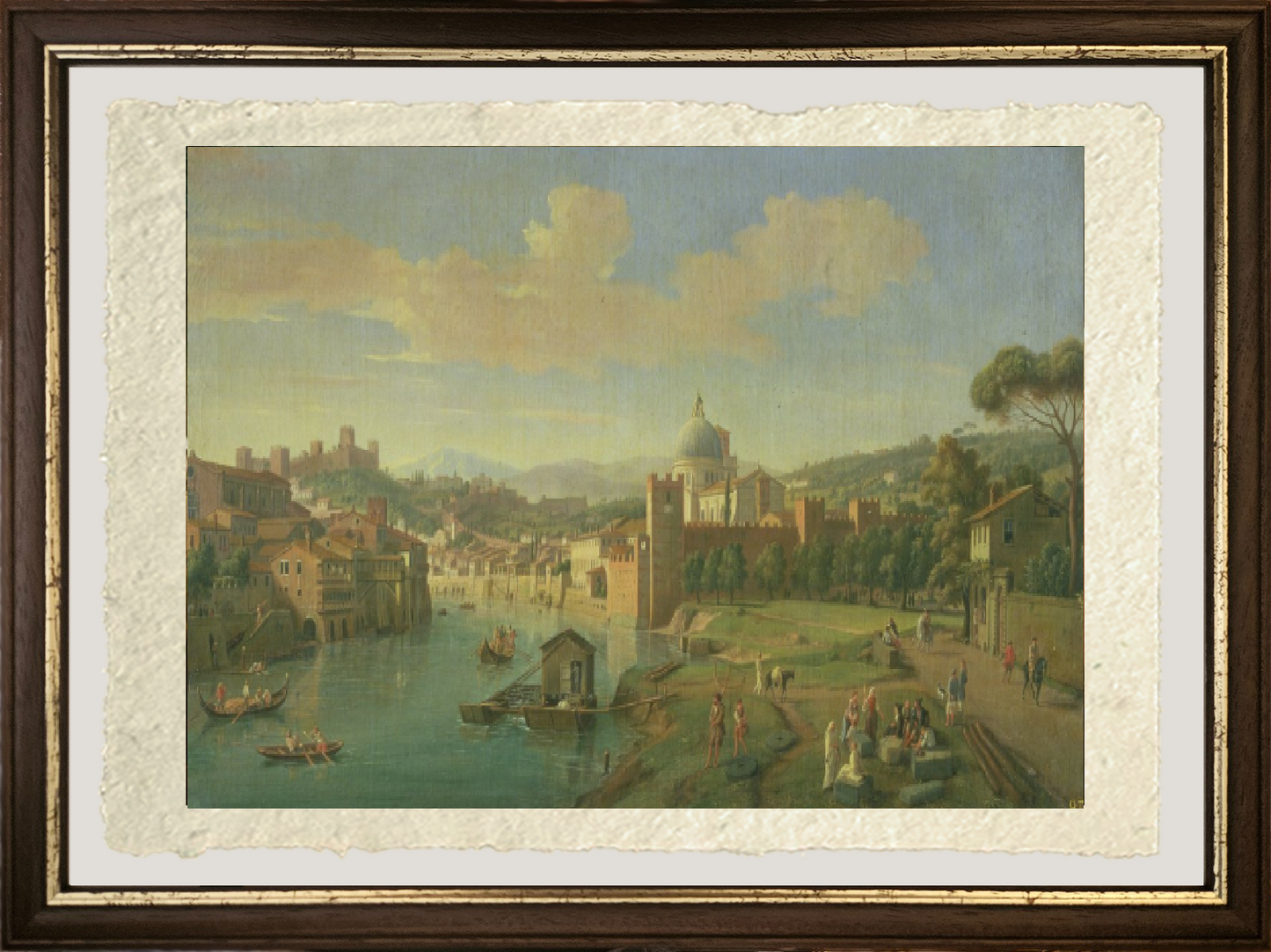 Vista di Verona - Gaspare Vanvitelli - Gaspar van Wittel