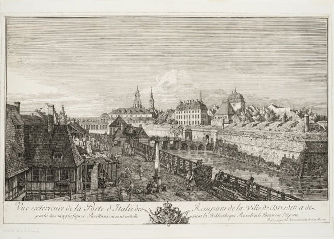 View of Rome with St. Peter's and Castel Sant' Angelo in the Distance, 1685 - Gaspare Vanvitelli - Gaspar van Wittel