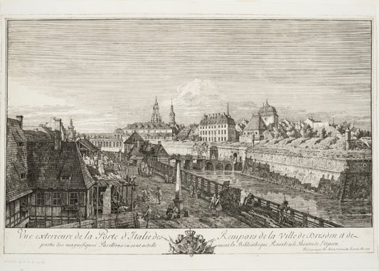 View of Rome with St. Peter's and Castel Sant' Angelo in the Distance, 1685 - Gaspare Vanvitelli - Gaspar van Wittel