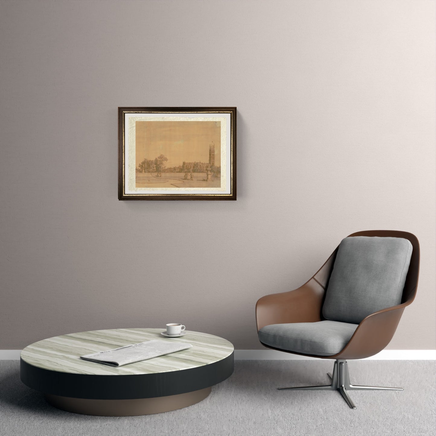 Warwick - the city and the castle (detail) - Giovanni Antonio Canal