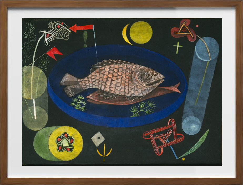 Around the Fish di Paul Klee