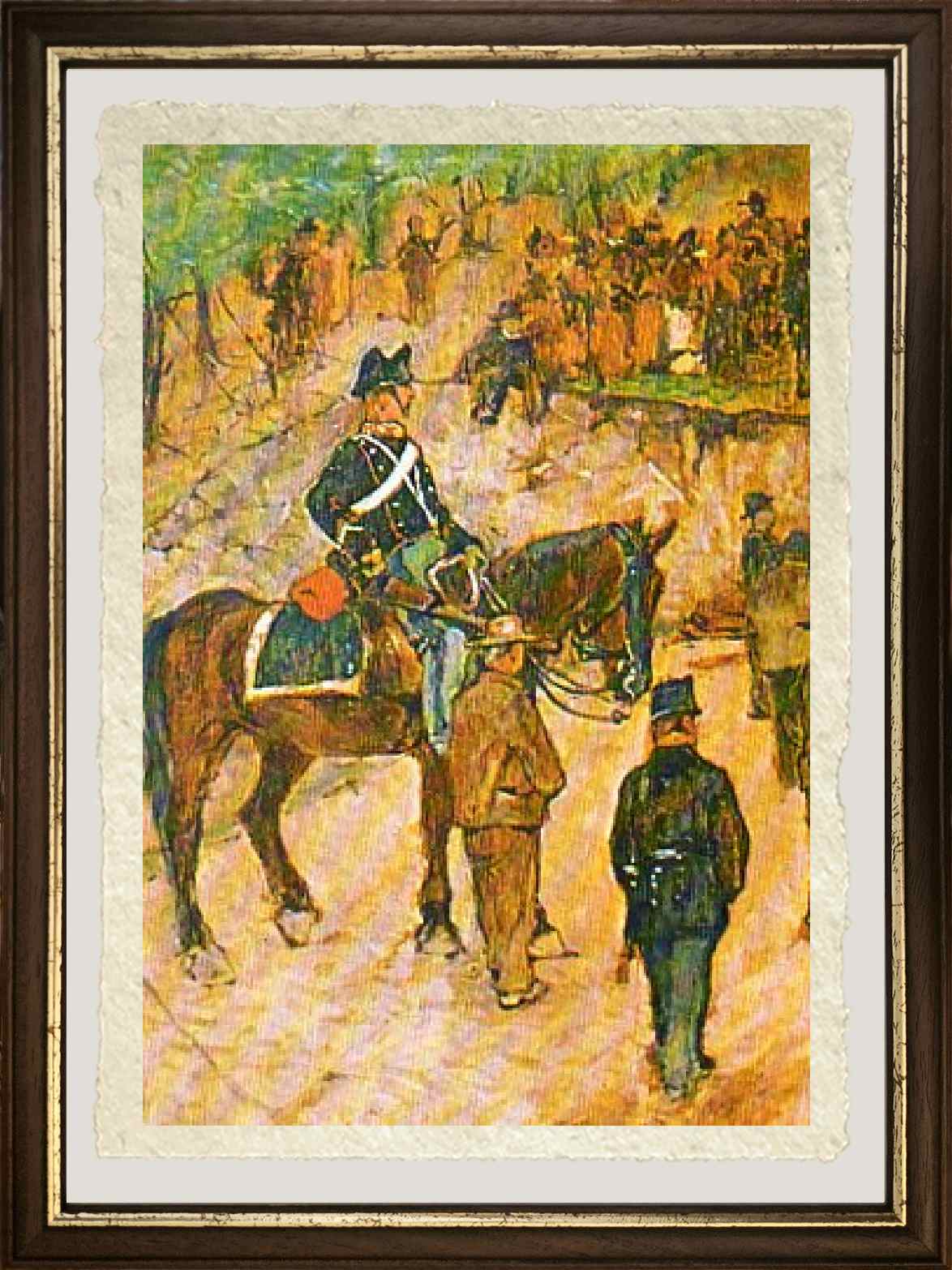 The Arrest of Giovanni Fattori 1890