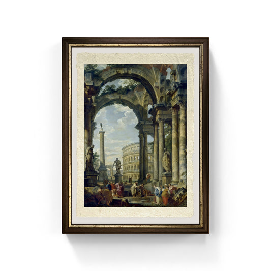 Capriccio Romano, XVIII secolo di Pannini