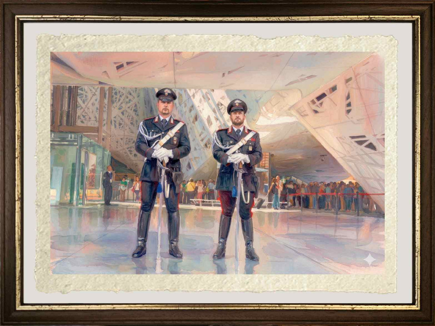 Carabinieri. Presidium in the Flow