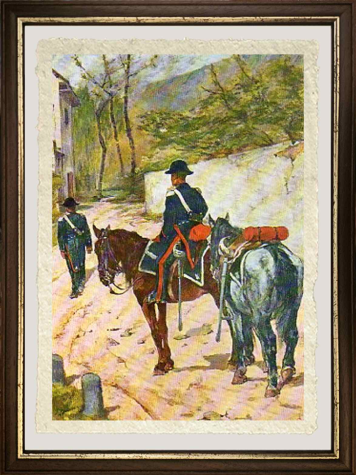 Carabinieri in perlustrazione