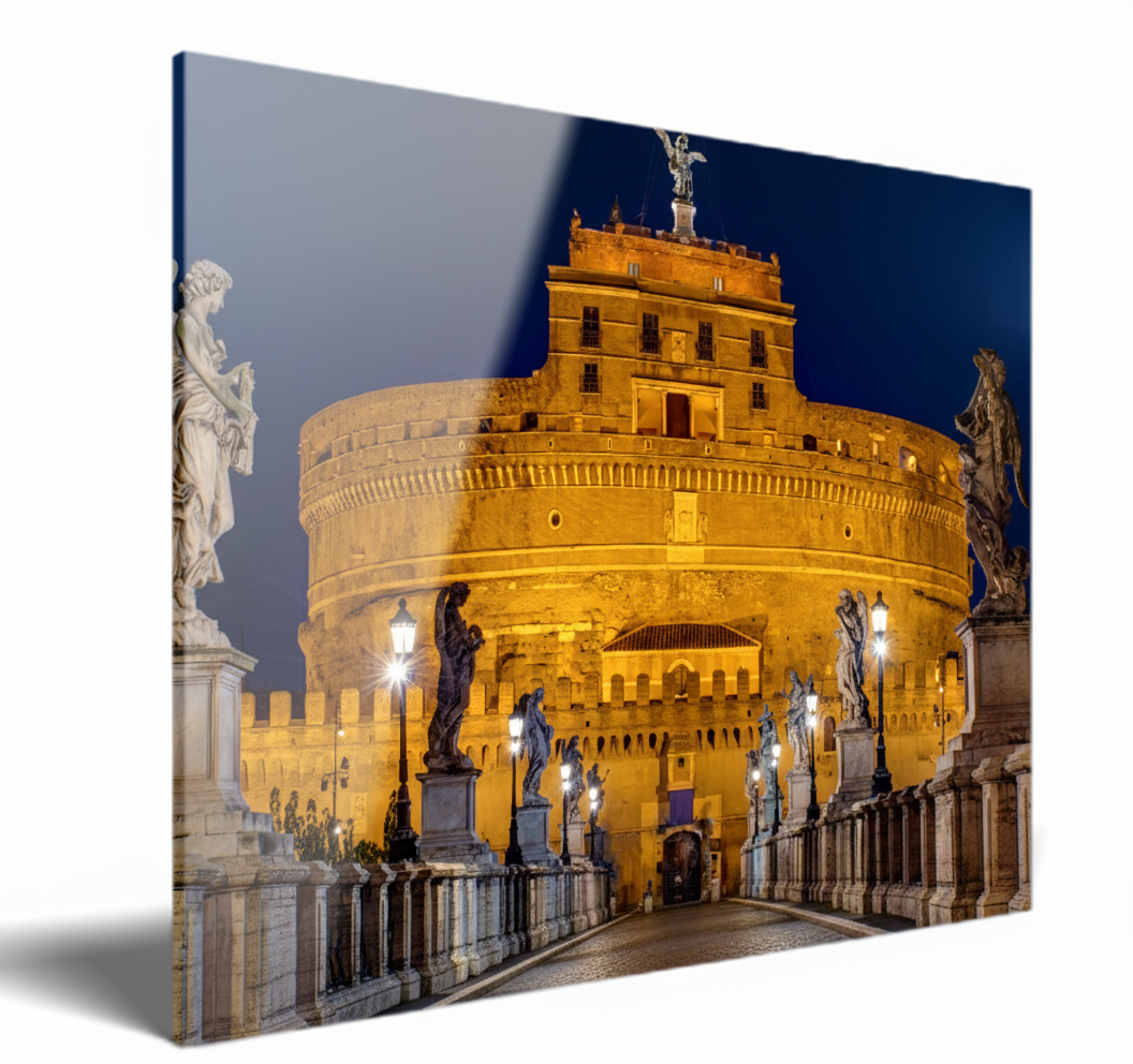 Castel Sant'Angelo at night, Rome