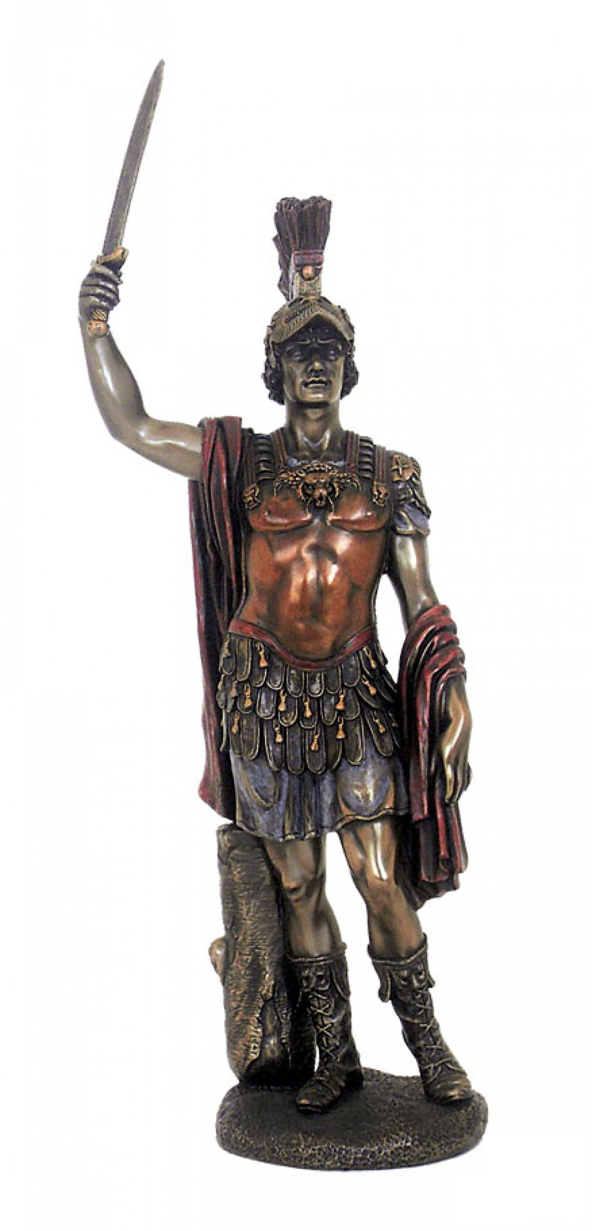 Centurione Romano - Statua in Resina Bronzata
