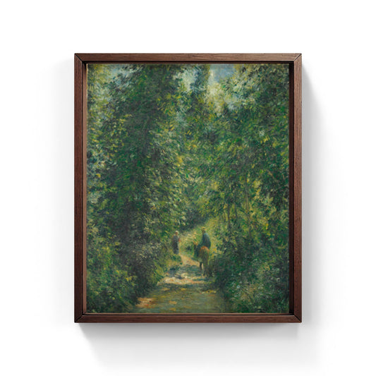 “Path through the Woods in Summer” by Camille Pissarro