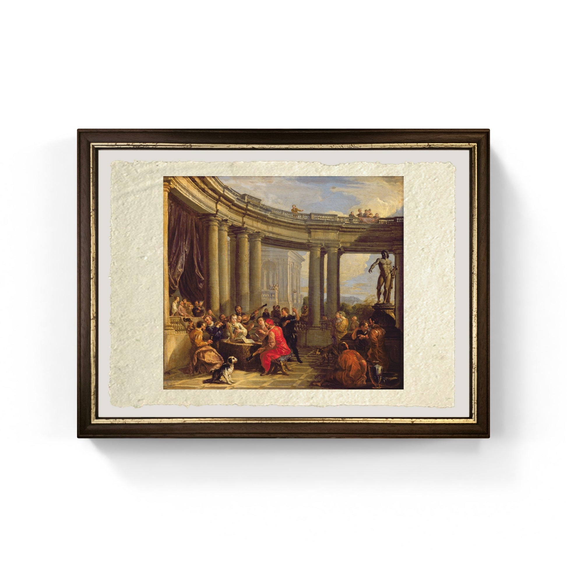 Concerto in una galleria circolare di Pannini
