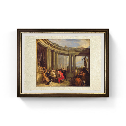 Concerto in una galleria circolare di Pannini