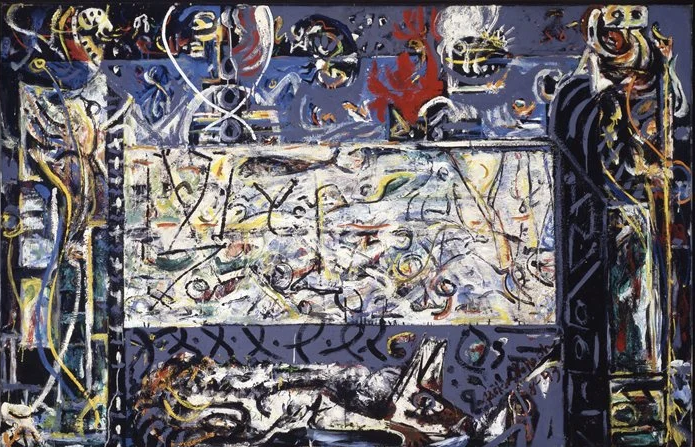 Guardiani del segreto di Jackson Pollock su pregiata carta Amalfi