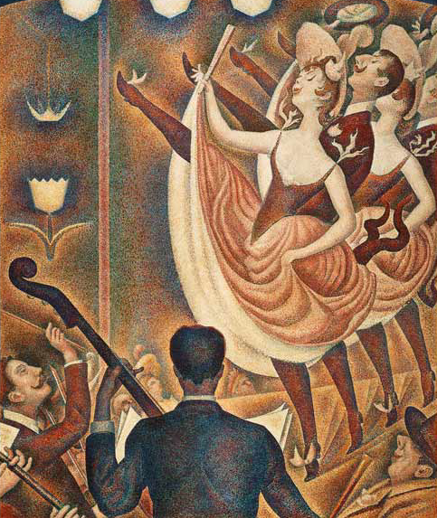 Le Chahut di Georges Seurat su pregiata carta Amalfi