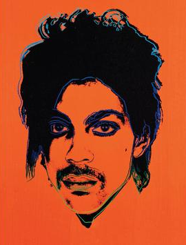 Orange Prince 1984 di Andy Warhol su pregiata carta Amalfi