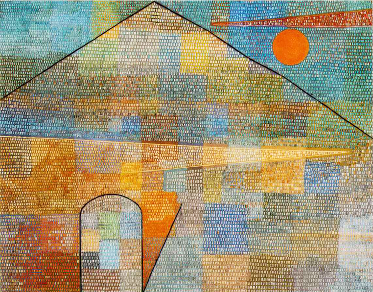 Ad Parnassum di Paul Klee su pregiata carta Amalfi