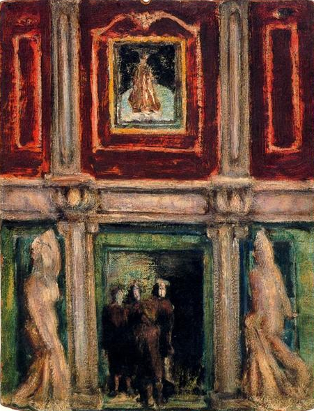 Interior di Mark Rothko su pregiata carta Amalfi