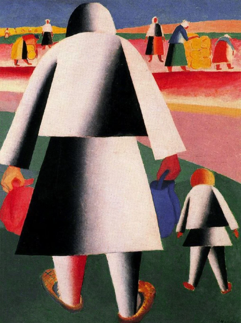 Marpha e Van'ka di Kazmir Malevich su pregiata carta Amalfi