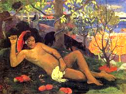 The king's wife di Paul Gaugin su pregiata carta Amalfi