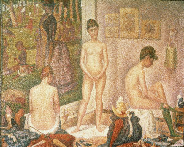 The Models di Georges Seurat su pregiata carta Amalfi
