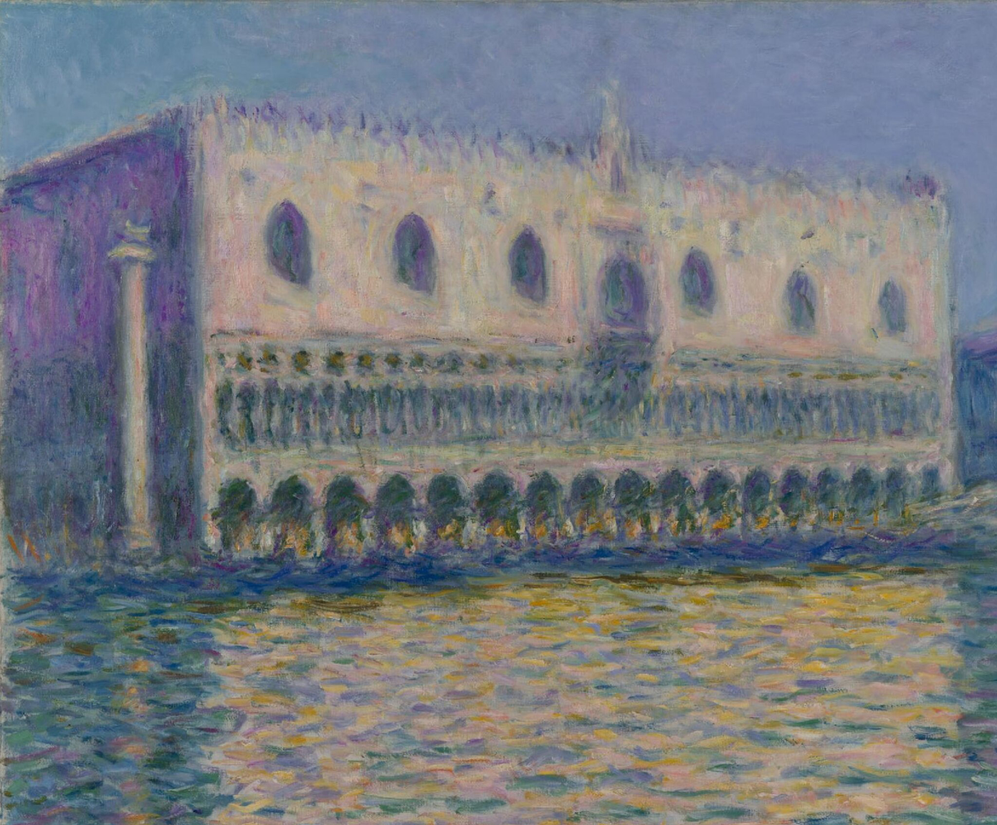 The Doge's Palace by Claude Monet on refined Amalfi paper