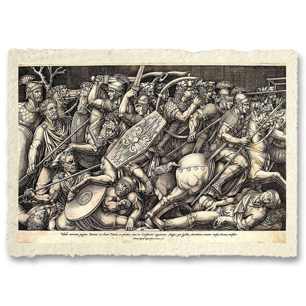 Soldati romani combattono contro i Daci