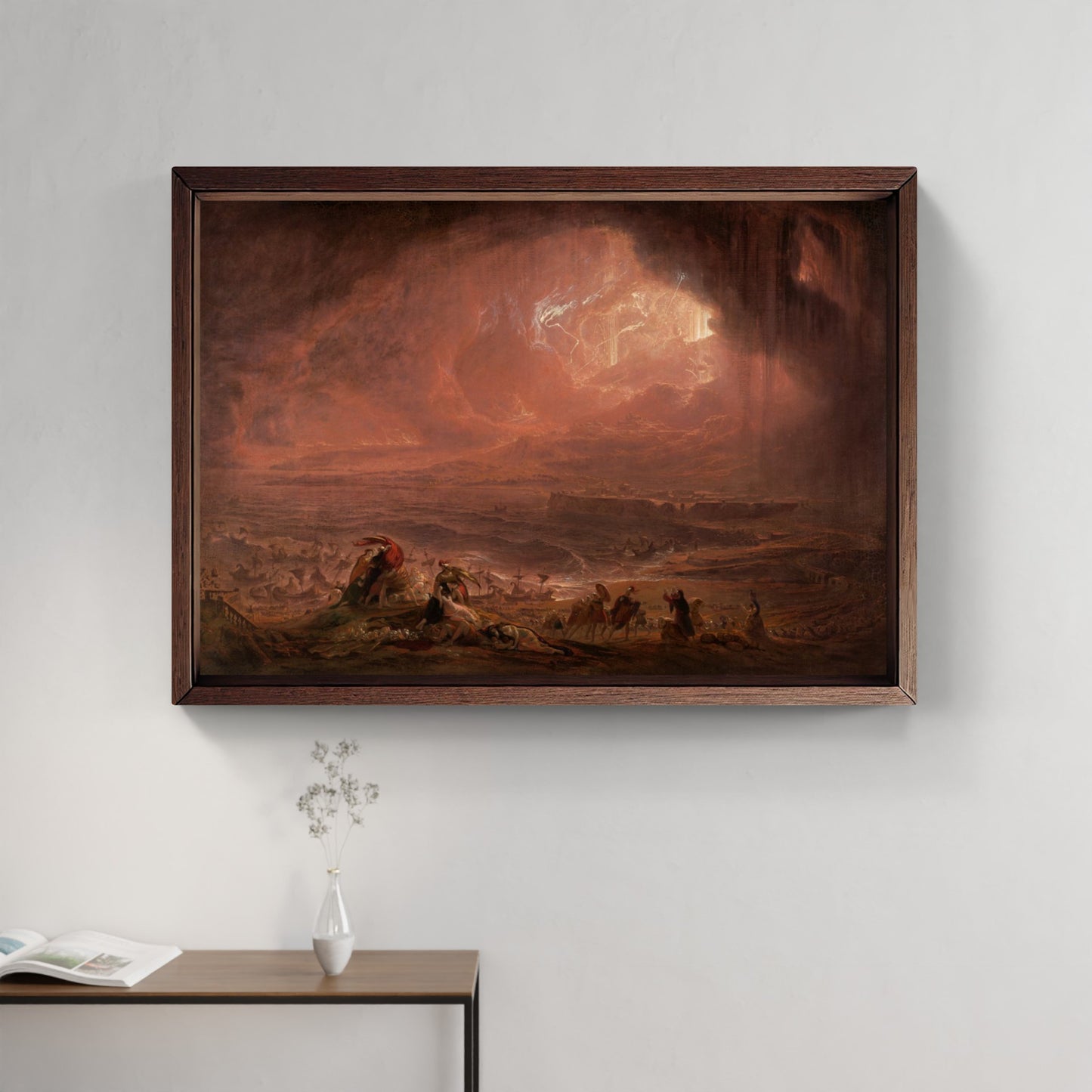 The Destruction of Herculaneum and Pompeii by John Martin 1822