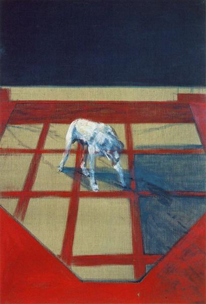 Dog di Francis Bacon su pregiata carta Amalfi
