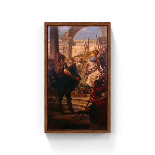 Fabio Massimo davanti al senato di Cartagine di Giambattista Tiepolo