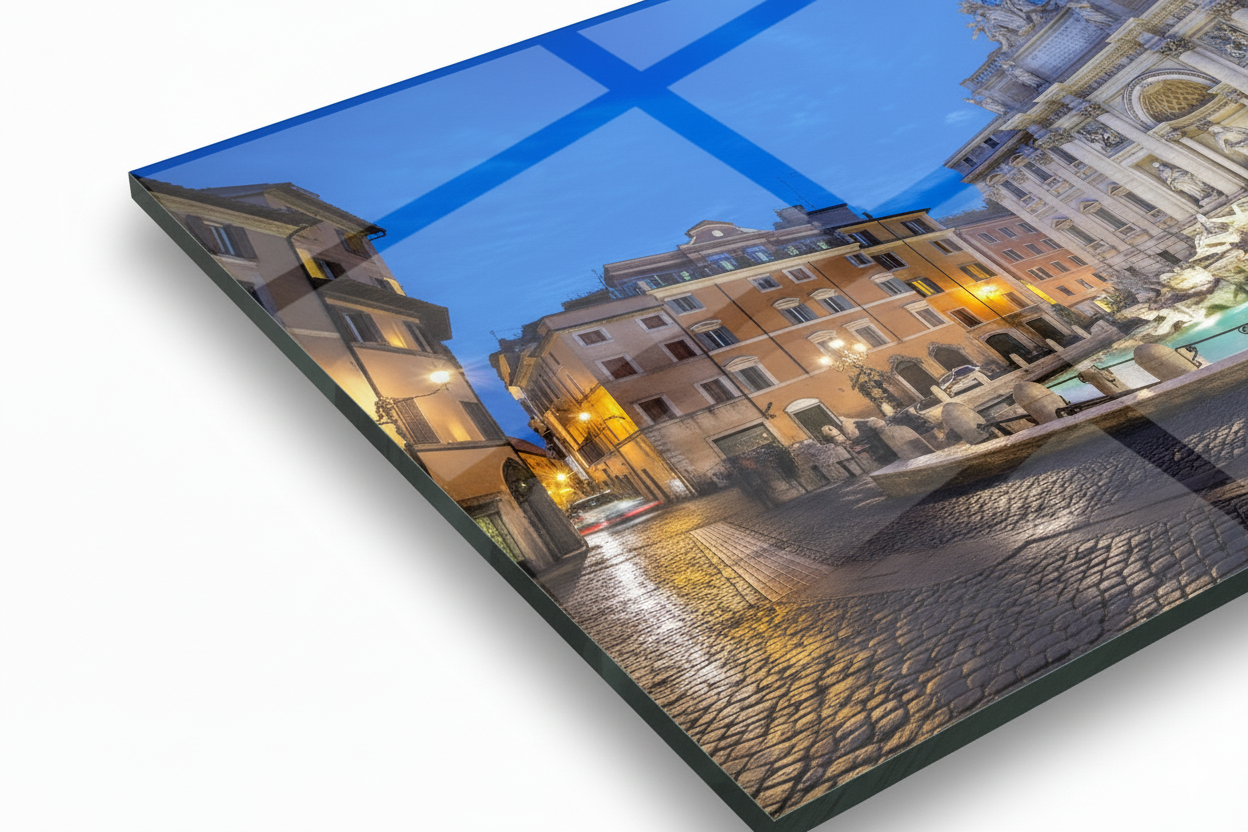 Trevi Fountain in the evening, Rome