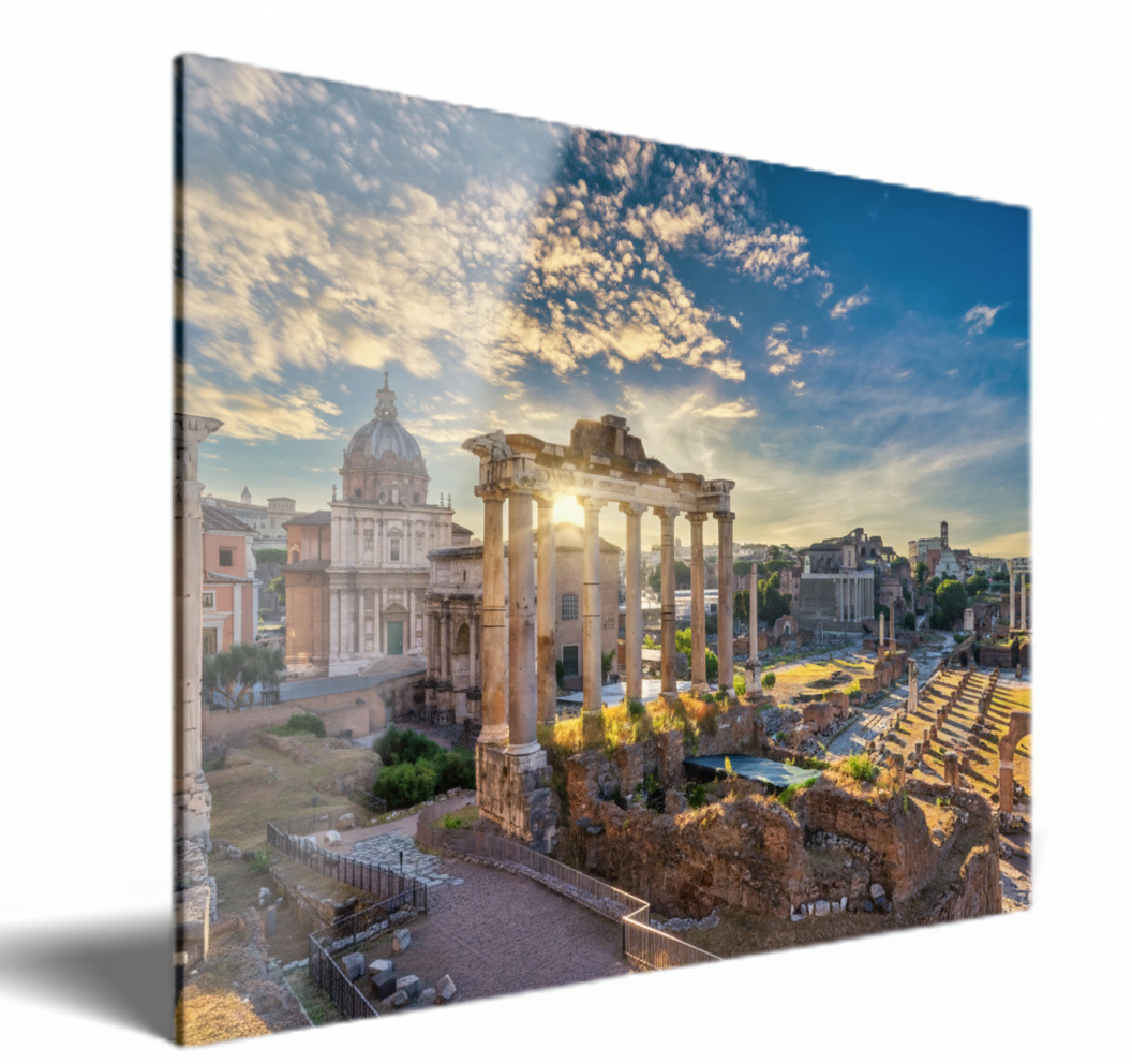 Imperial Forum at dawn, Rome