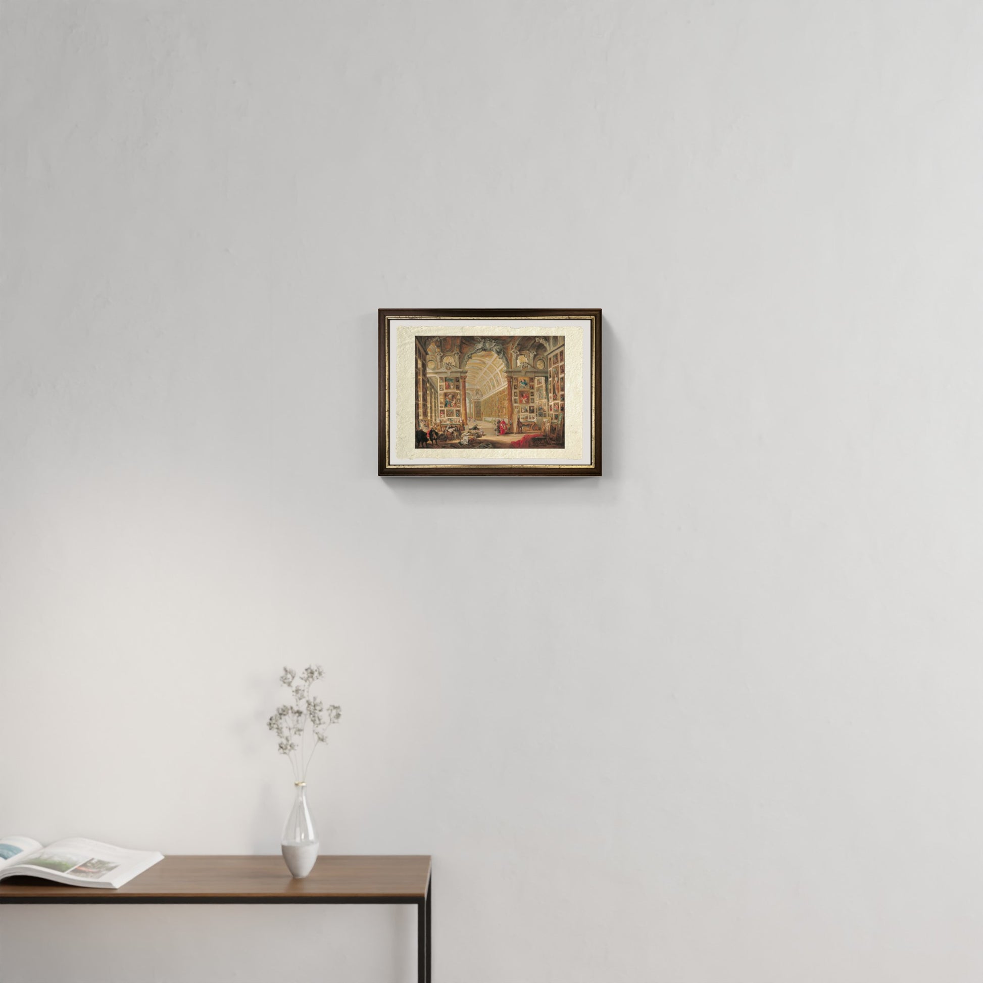 La Galleria del Cardinale Gonzaga a Roma di Pannini nel tuo studio