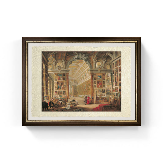 La Galleria del Cardinale Gonzaga a Roma di Pannini