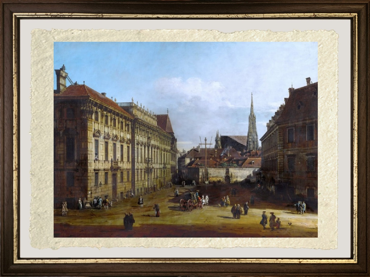 Lobkowitzplatz in Vienna - Bernardo Bellotto