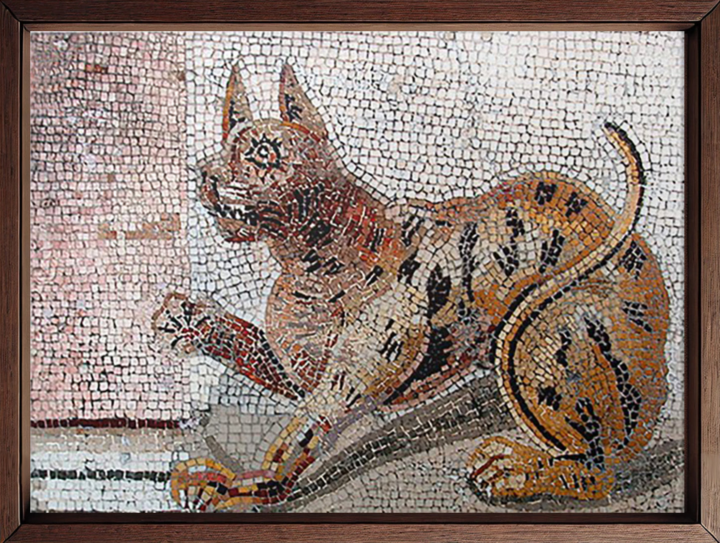 Gatto nell'antica Roma - Mosaico