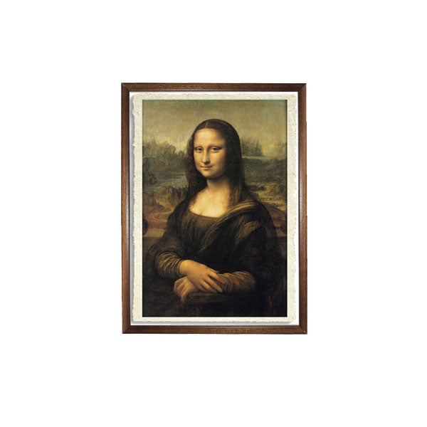Mona Lisa - La Gioconda - Riproduzione su carta Amalfi