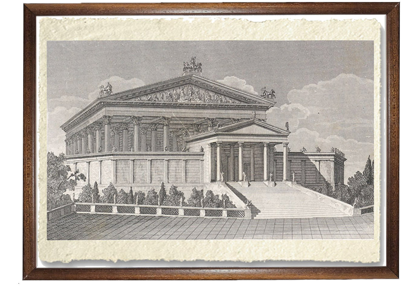 Tempio di Giove Capitolino di Luigi Canina 1841