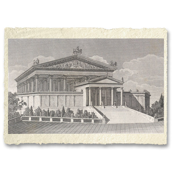 Tempio di Giove Capitolino di Luigi Canina 1841