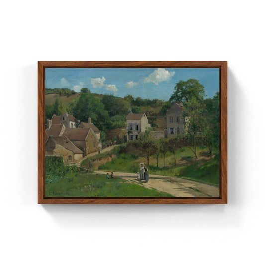 The Hermitage at Pontoise by Camille Pissarro