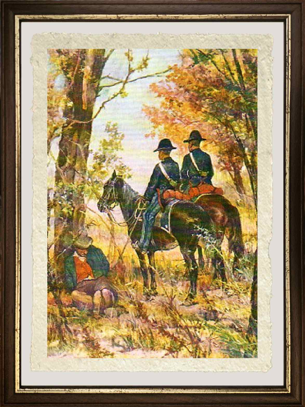 The Bound Brigand by Giovanni Fattori