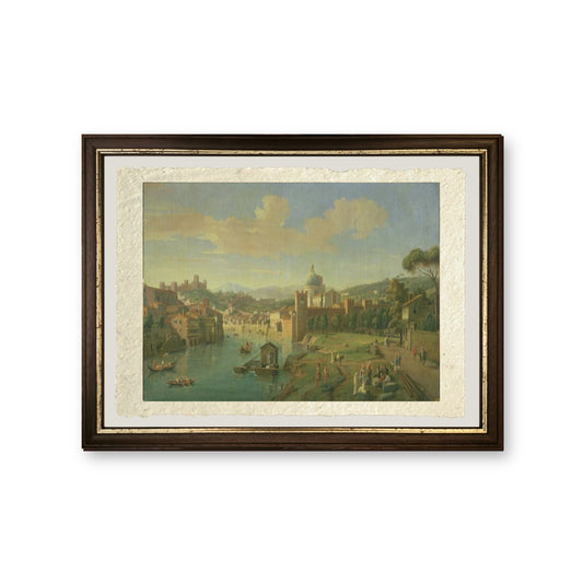Vista di Verona - Gaspare Vanvitelli - Gaspar van Wittel - riproduzione incorniciata