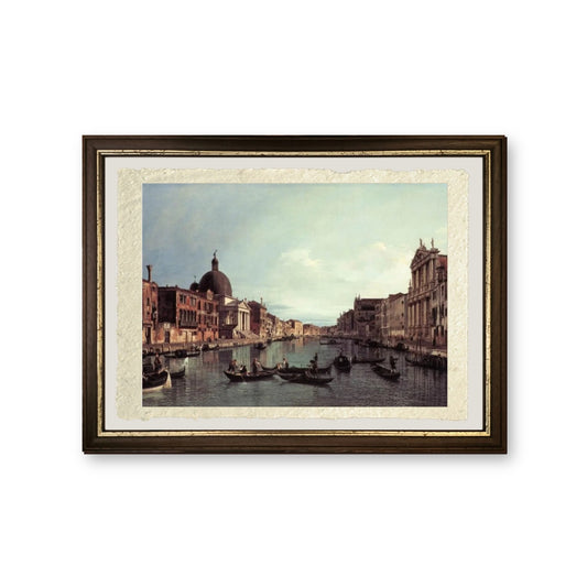 Canal Grande - Giovanni Antonio Canal detto Canaletto - riproduzione incorniciata