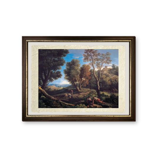 Paesaggio - Jan Frans van Bloemen - riproduzione incorniciata