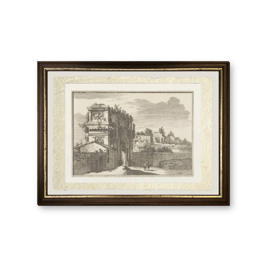Arco di Costantino a Roma - Lievin Cruyl - riproduzione incorniciata