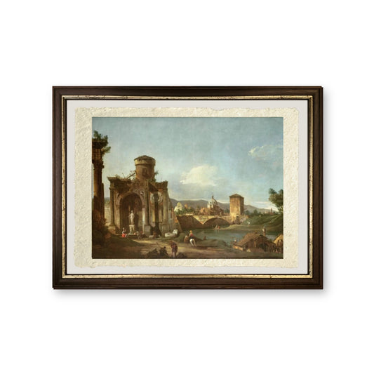 Immagine  sconosciuta - Bernardo Bellotto - riproduzione incorniciata