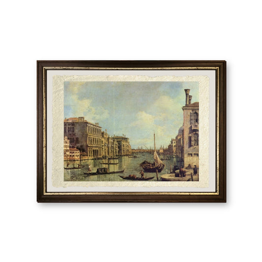 Canaletto - Giovanni Antonio Canal - riproduzione incorniciata