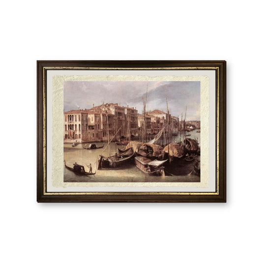 Canal Grande - Giovanni Antonio Canal detto Canaletto - riproduzione incorniciata
