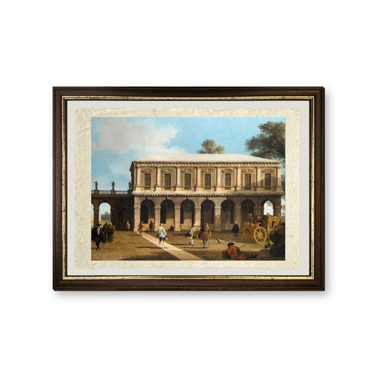 Prigioni di San Marco - Giovanni Antonio Canal detto Canaletto - riproduzione incorniciata